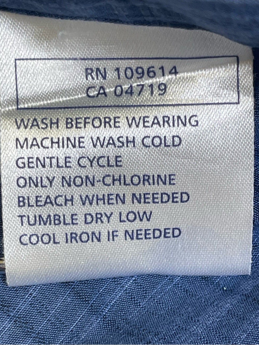 5.11 Tactical Men's XL Short-Sleeve Button-Up Shirt Blue Crosshatch Pattern - Picture 4 of 10